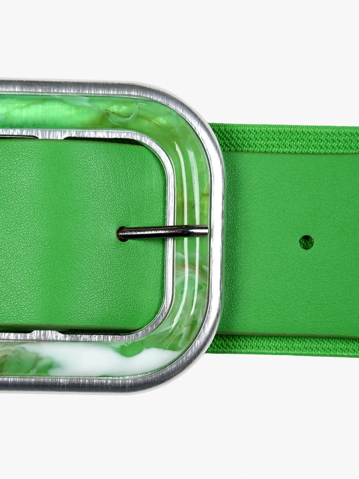 Solada Cintura elastica con fibbia squadrata - verde