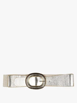Solada Cintura elastica da donna con fibbia ovale - oro