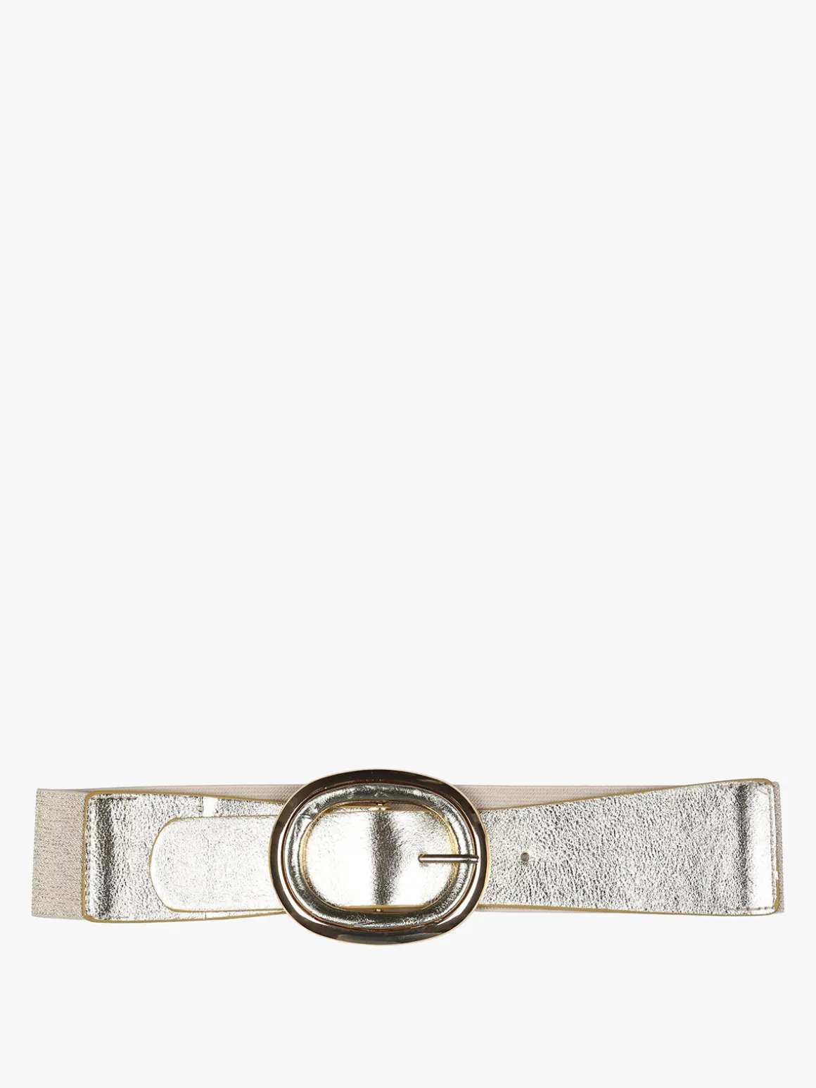 Solada Cintura elastica da donna con fibbia ovale - oro