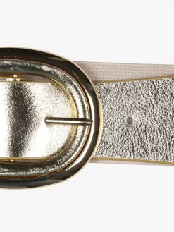 Solada Cintura elastica da donna con fibbia ovale - oro
