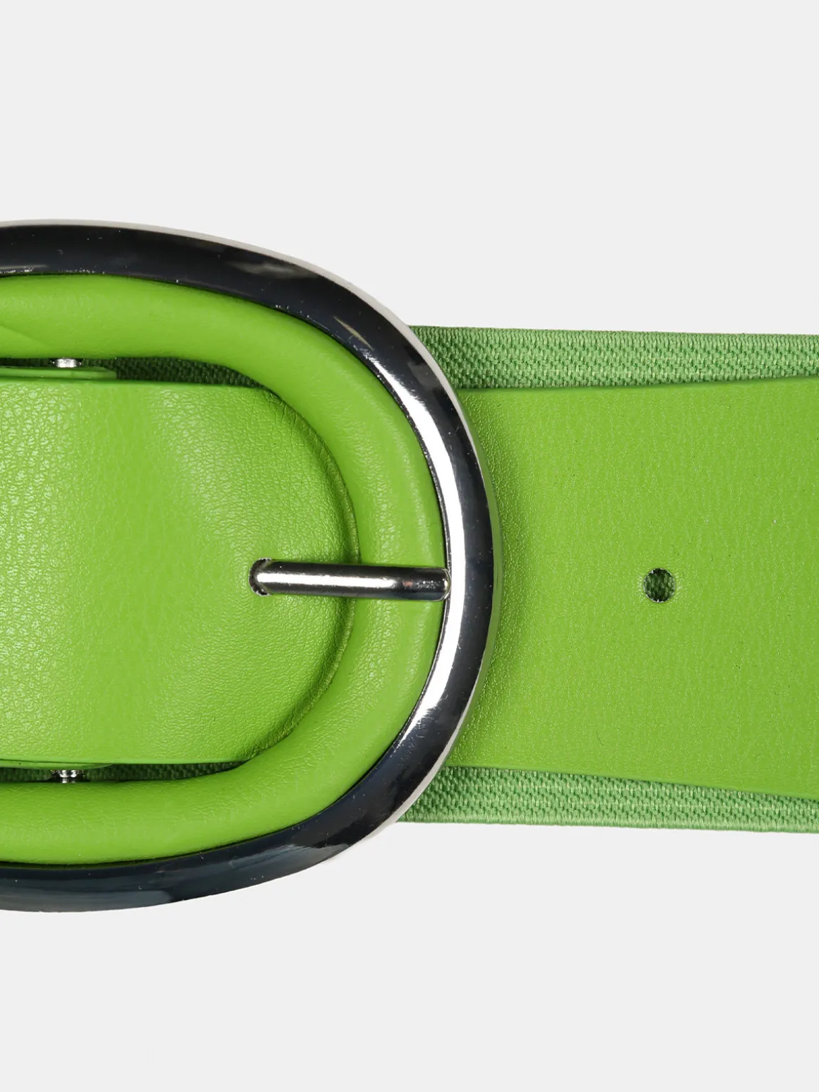 Solada Cintura elastica da donna con fibbia ovale - verde