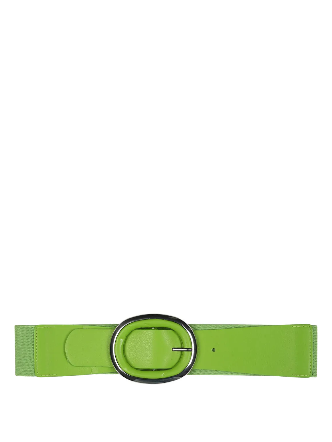 Solada Cintura elastica da donna con fibbia ovale - verde