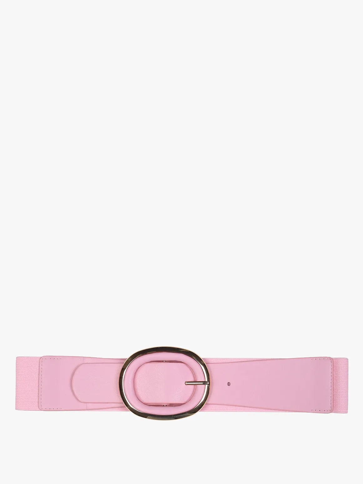 Solada Cintura elastica da donna con fibbia ovale - rosa