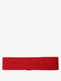 Solada Cintura elasticizzata da donna con fibbia argentata - rosso