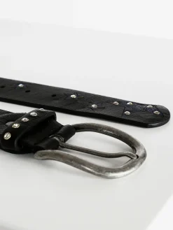 Solada Cintura in pelle con strass