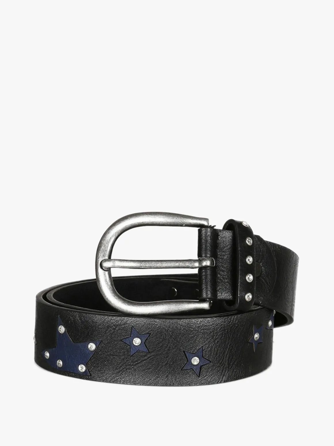 Solada Cintura in pelle con strass