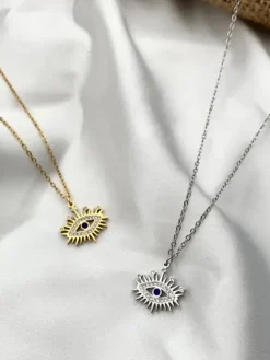 Solada Collana in acciaio con pendenti donna