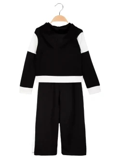 Solada Completo 2 pezzi da bambina con cappuccio e zip