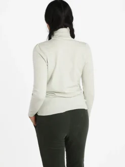 Solada Dolcevita da donna in maglia tinta unita