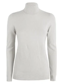 Solada Dolcevita da donna in maglia tinta unita