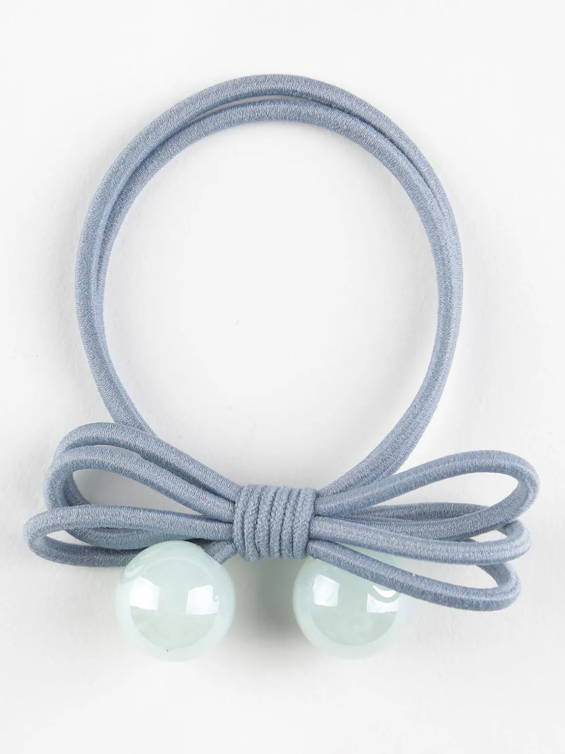 Solada Elastico per capelli doppio con perle