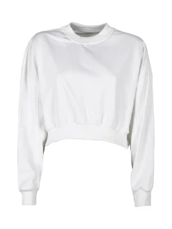 Solada Felpa cropped da donna oversize