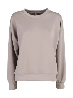 Solada Felpa girocollo da donna ovesize - khaki