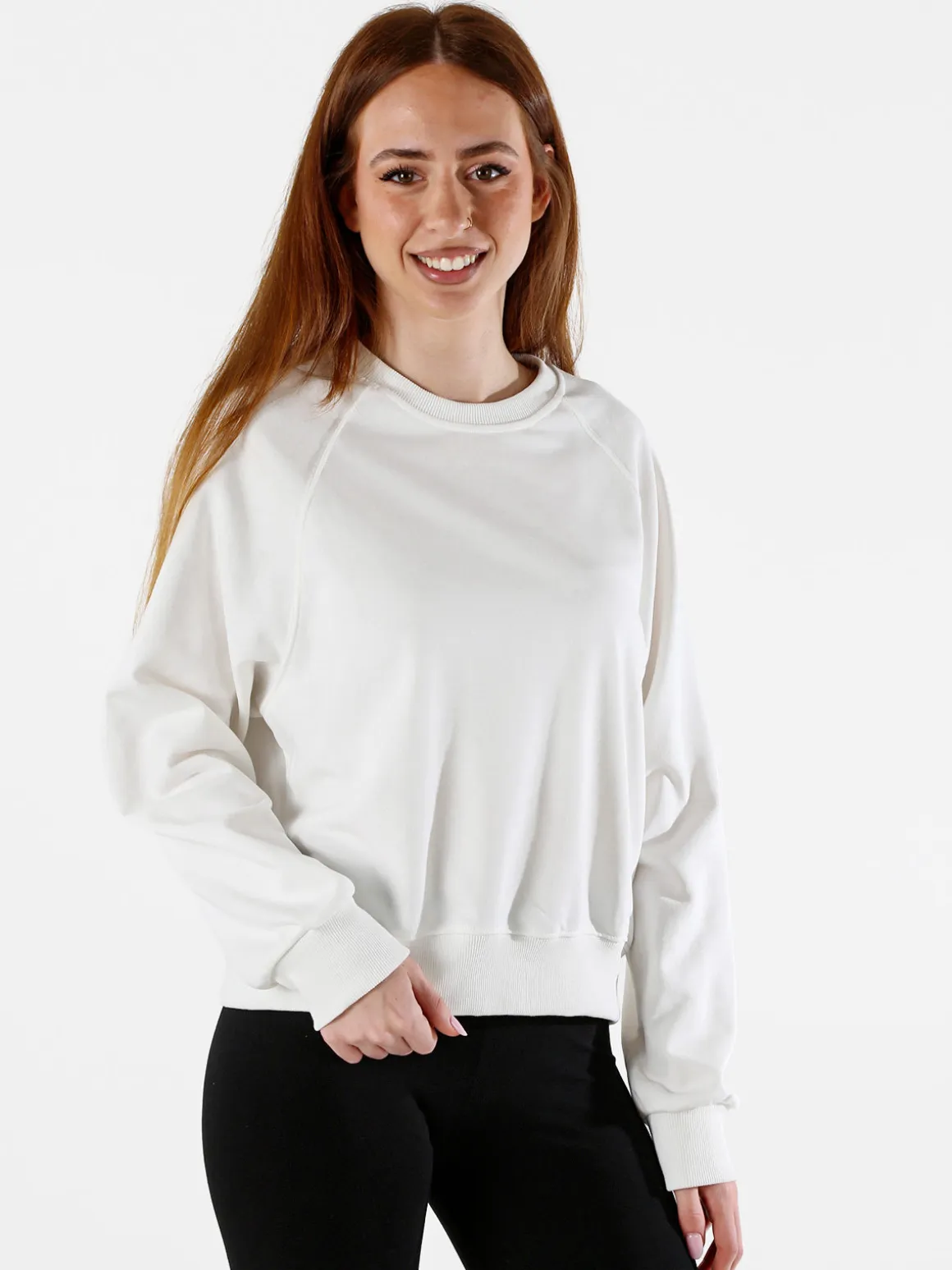 Solada Felpa oversize da donna in cotone - giallo