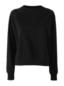 Solada Felpa oversize da donna in cotone - nero