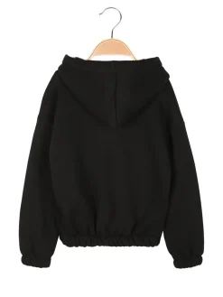Solada Felpa pesante da bambina con cappuccio e zip