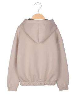 Solada Felpa pesante da bambina con cappuccio e zip