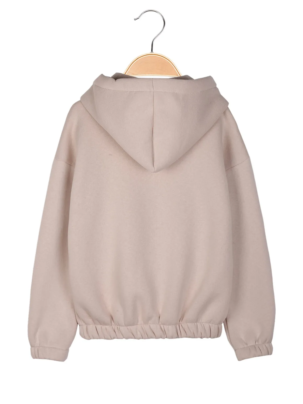 Solada Felpa pesante da bambina con cappuccio e zip