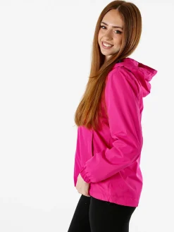 Solada Giacca a vento da donna con cappuccio - fucsia