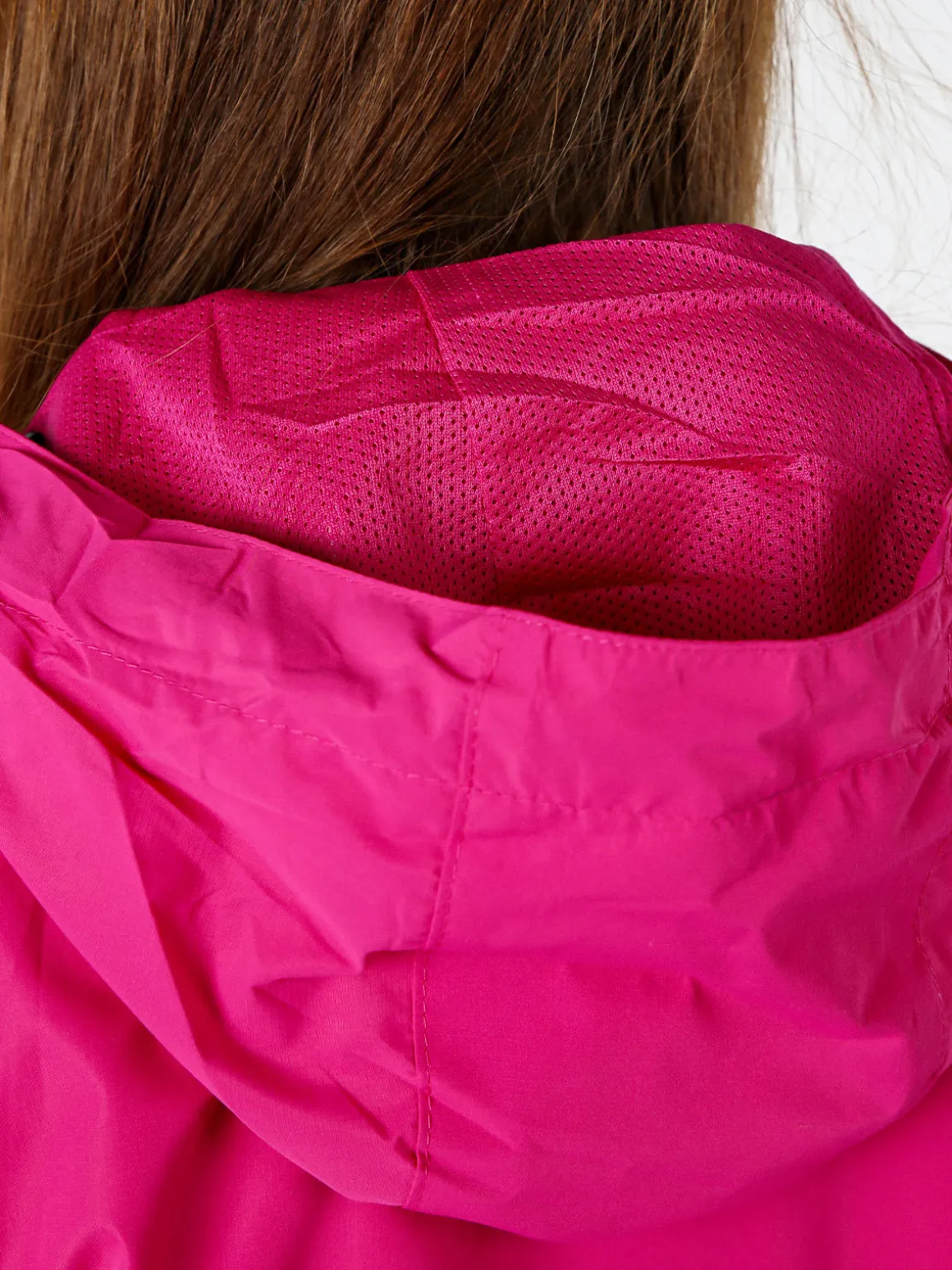 Solada Giacca a vento da donna con cappuccio - fucsia