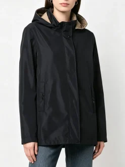 Solada Giacca a vento da donna reversibile con cappuccio - nero