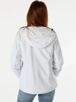 Solada Giacca a vento da donna con cappuccio - bianco