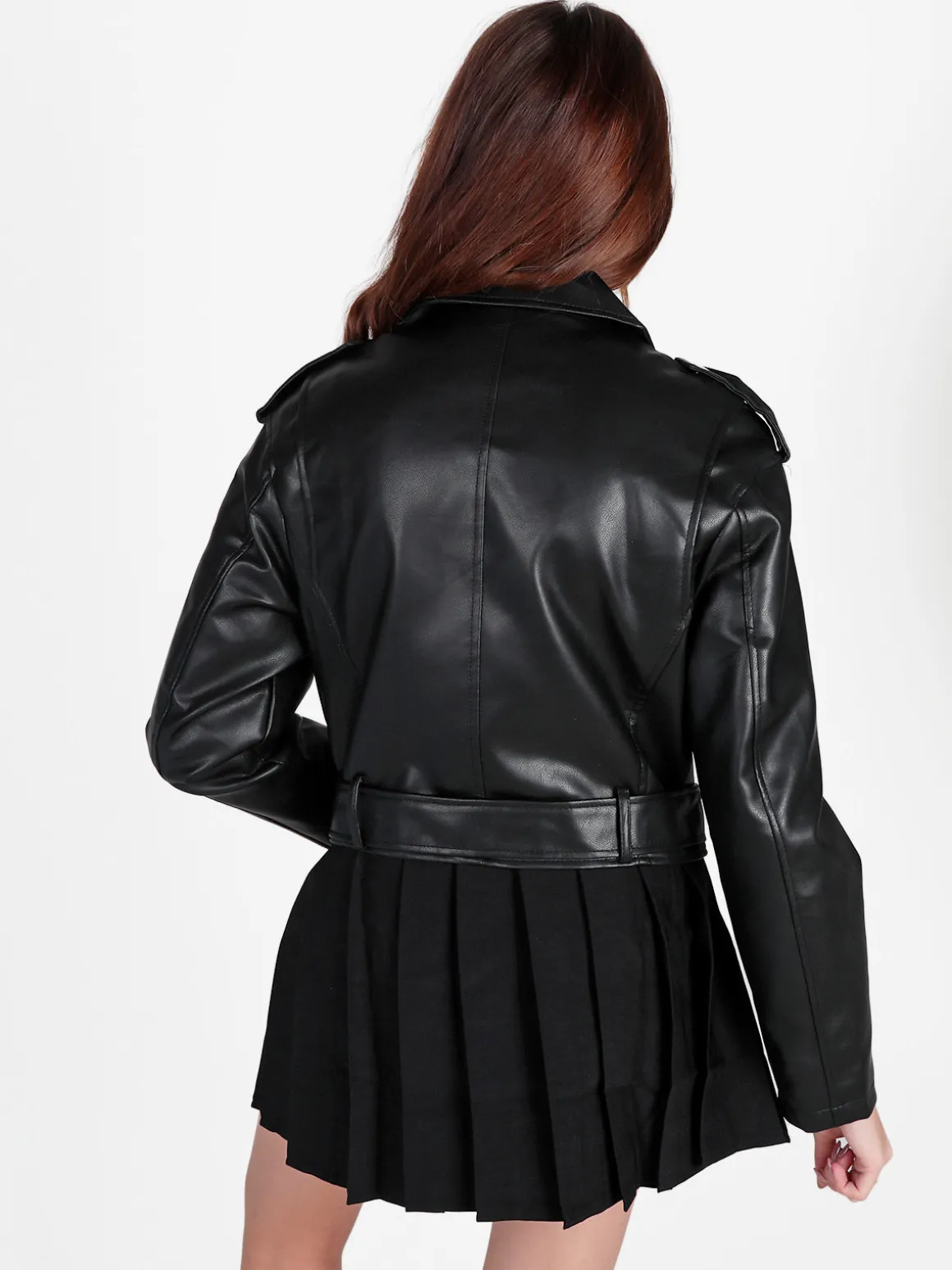 Solada Giacca biker da donna in ecopelle