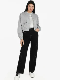 Solada Giacca bomber cropped da donna