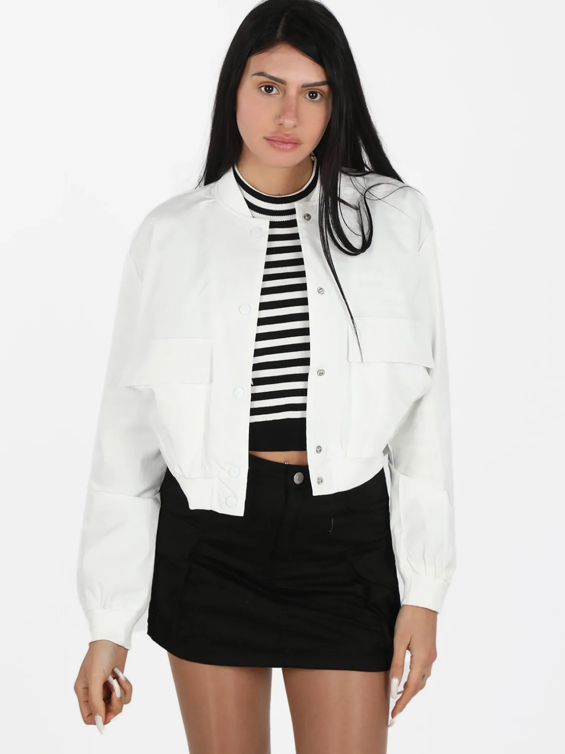 Solada Giacca bomber cropped da donna