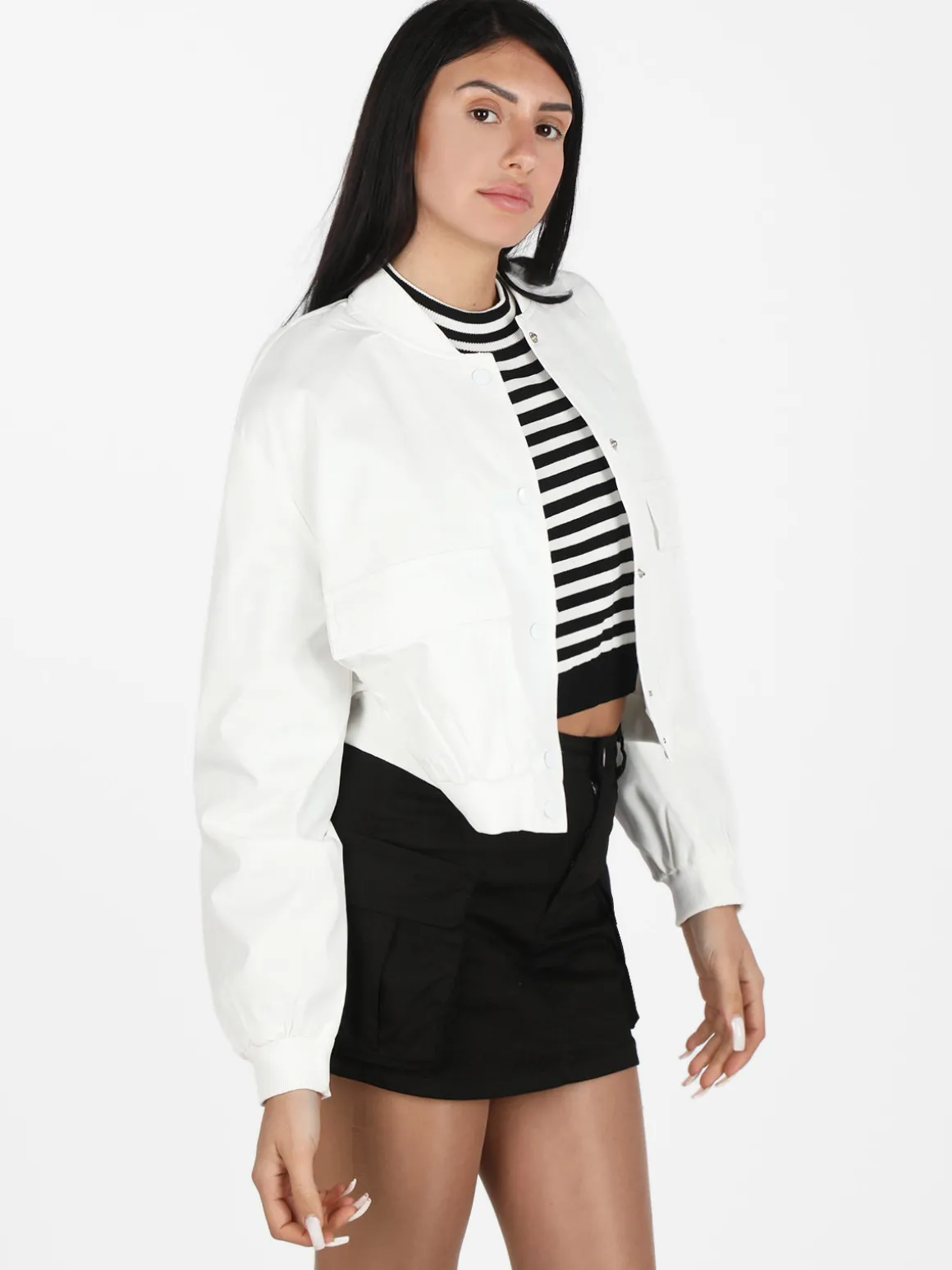 Solada Giacca bomber cropped da donna