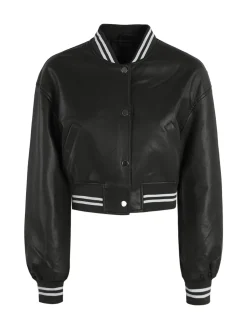 Solada Giacca bomber in ecopelle da donna