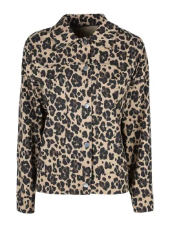Solada Giacca camicia donna oversize maculata