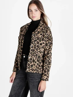 Solada Giacca camicia donna oversize maculata