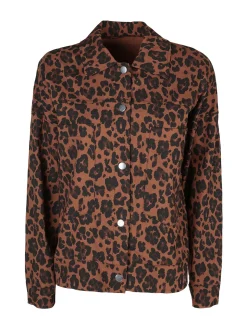 Solada Giacca camicia donna oversize maculata