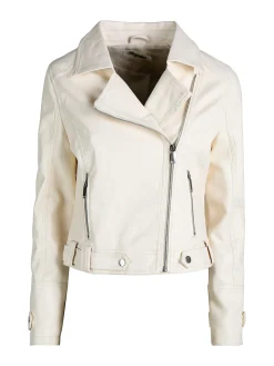 Solada Giacca donna biker in ecopelle