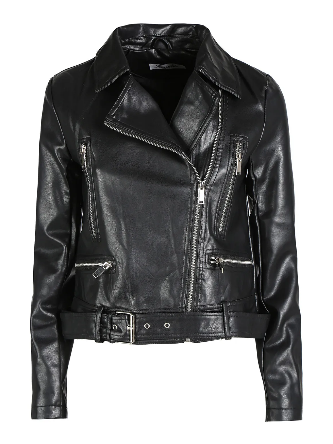 Solada Giacca donna biker in ecopelle