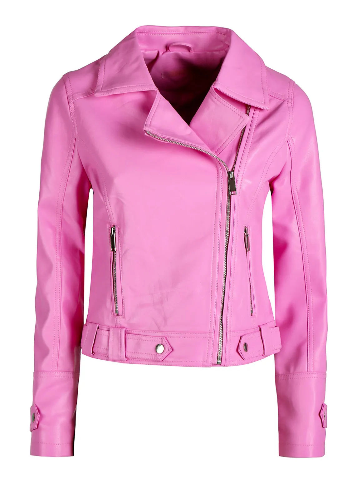 Solada Giacca donna biker in ecopelle