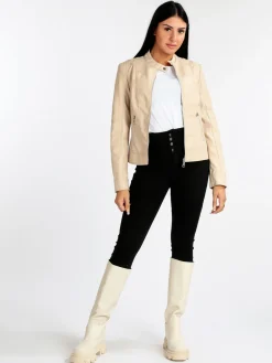 Solada Giacca donna in ecopelle