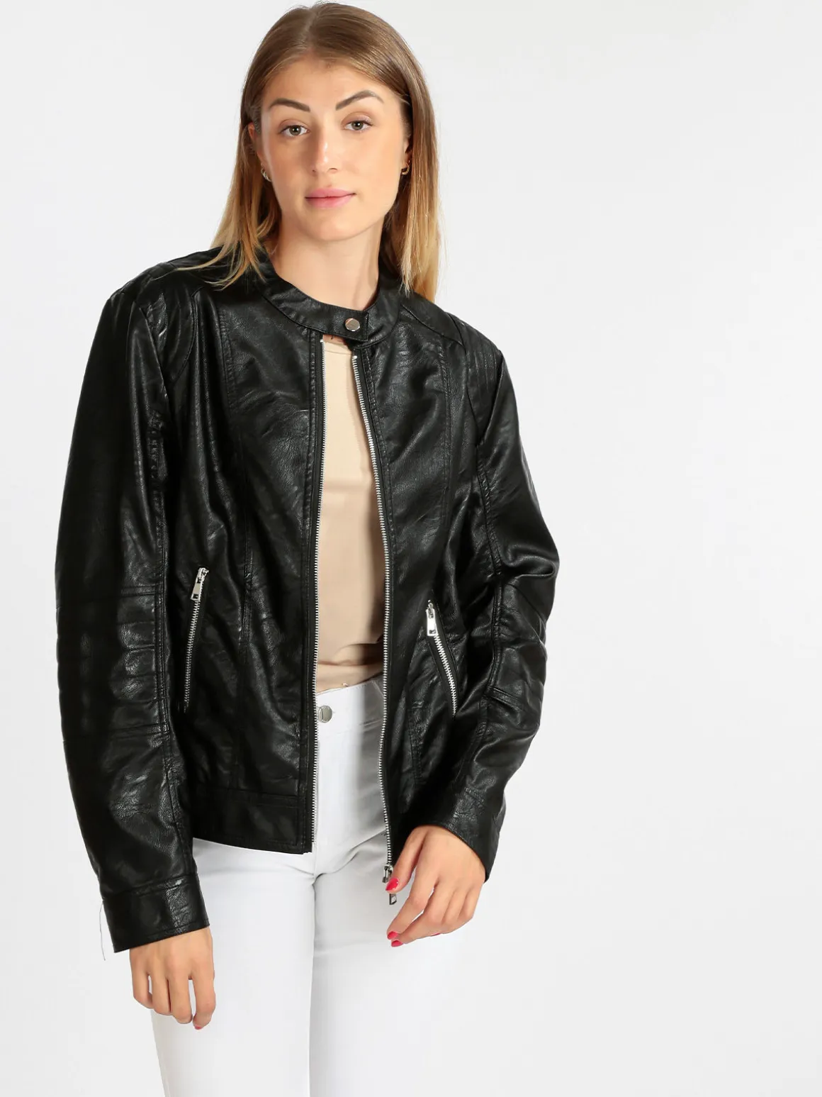 Solada Giacca donna in ecopelle
