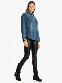 Solada Giacca donna in jeans leggera