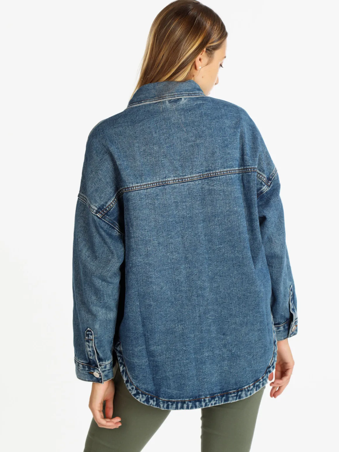 Solada Giacca donna in jeans oversize