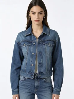 Solada Giacca donna in jeans oversize - jeans