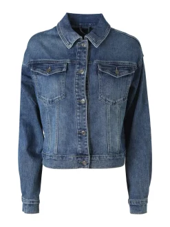 Solada Giacca donna in jeans oversize - jeans