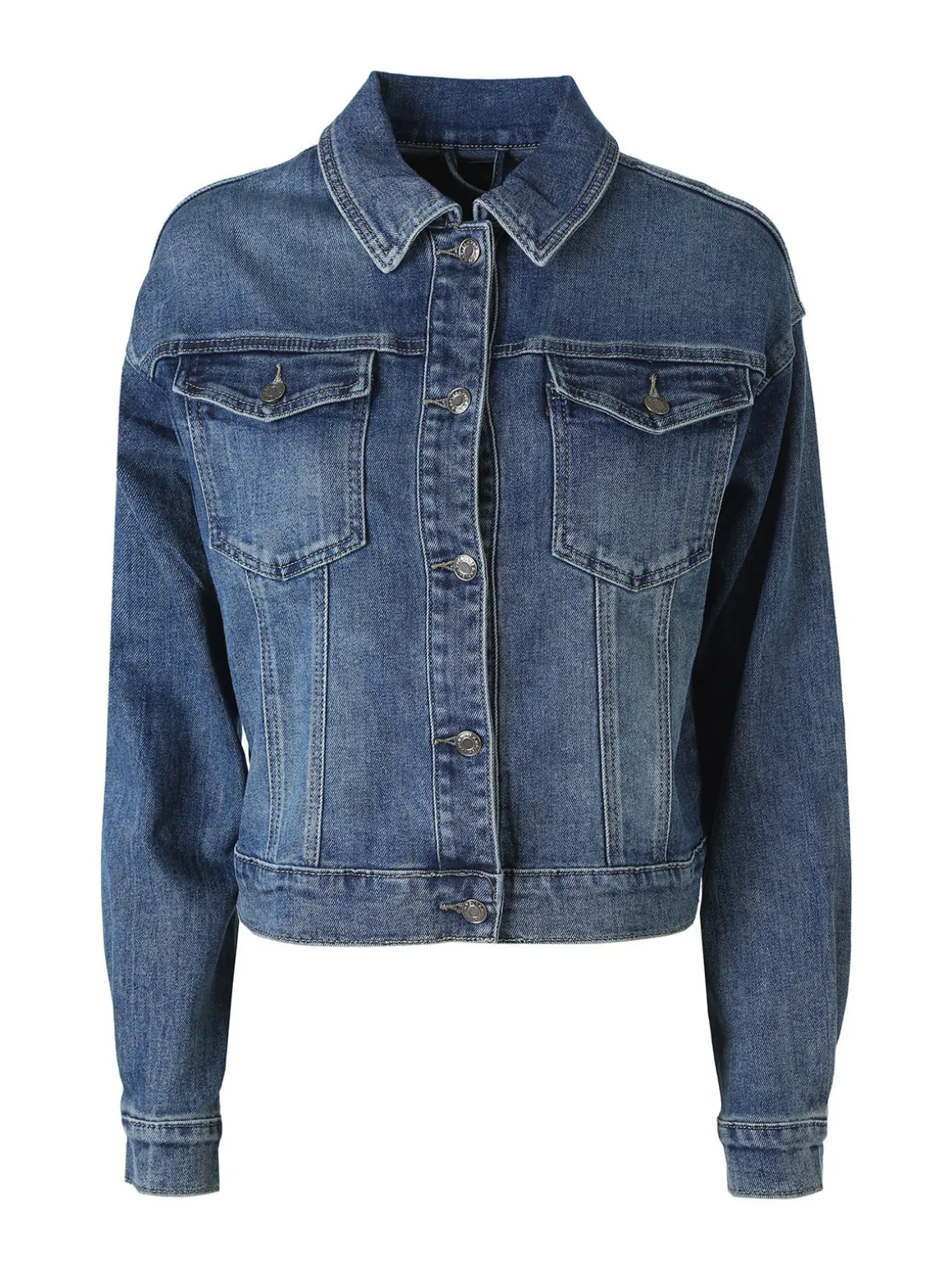 Solada Giacca donna in jeans oversize - jeans