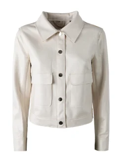 Solada Giacca donna leggera con bottoni - beige