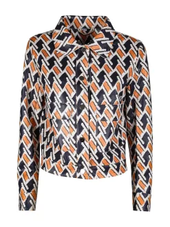 Solada Giacca donna oversize con stampe