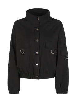 Solada Giacca donna oversize con bottoni e tasche