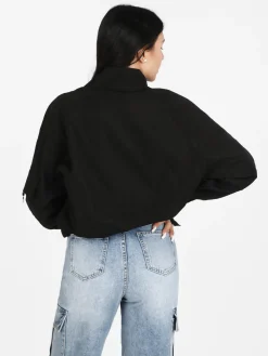 Solada Giacca donna oversize con bottoni e tasche
