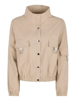Solada Giacca donna oversize con bottoni e tasche