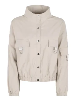 Solada Giacca donna oversize con bottoni e tasche